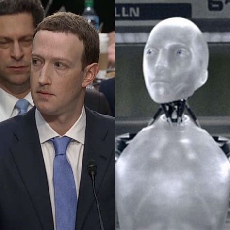 mark zuckerberg robot meme